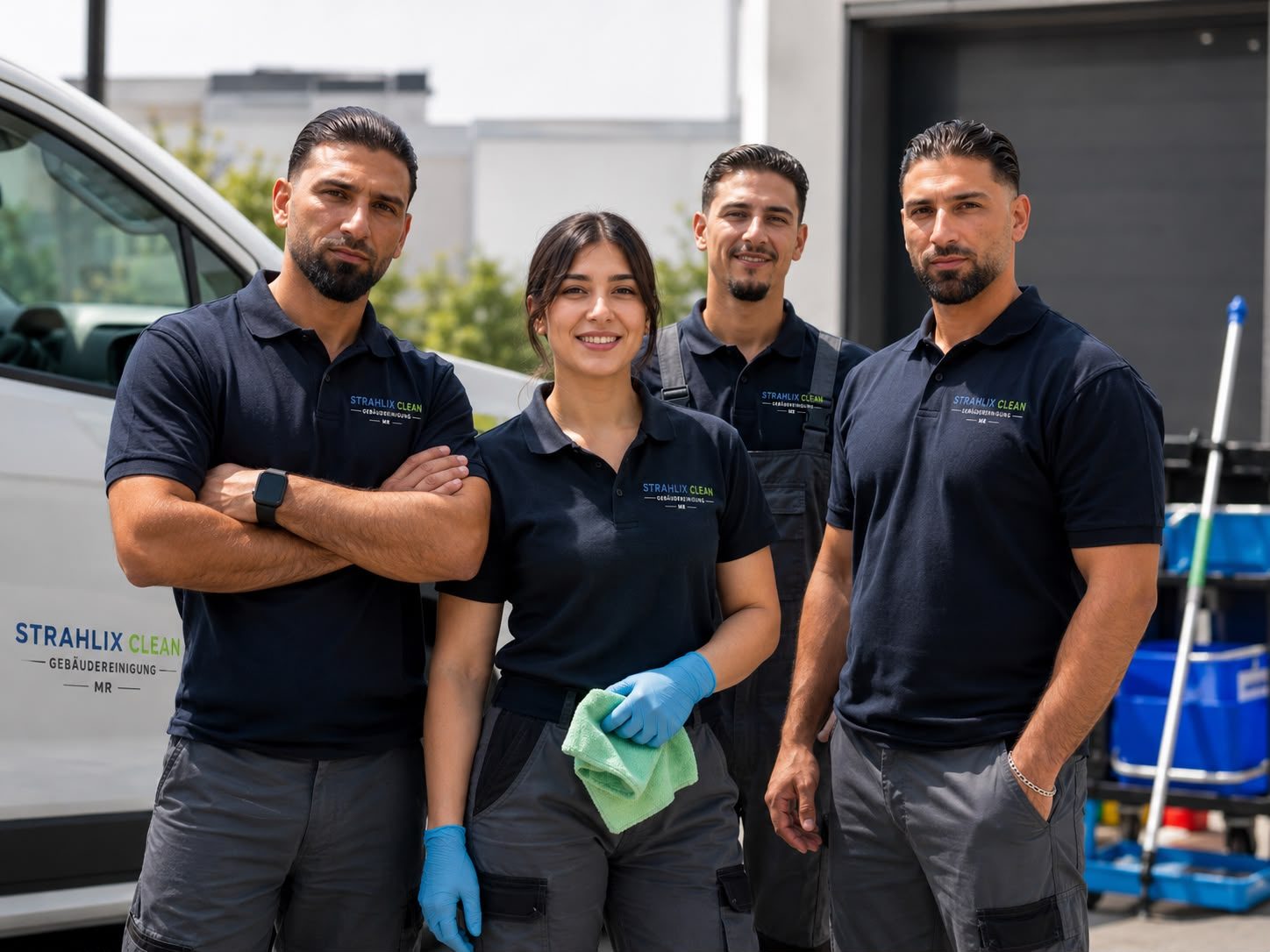 Das Team von Strahlix Clean